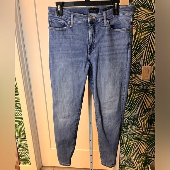 Banana Republic Mid Rise Skinny Jeans Light Wash 31 - Picture 3 of 8
